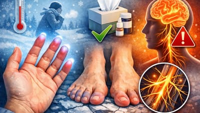 હાથ-પગ વારંવાર સુન્ન થાય છે? આ લક્ષણોને અવગણશો નહીં