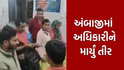 અંબાજીમાં પથ્થરમારો, પોલીસ પણ ઇજાગ્રસ્ત, ઘણા લોકો ઘાયલ, જુઓ Video