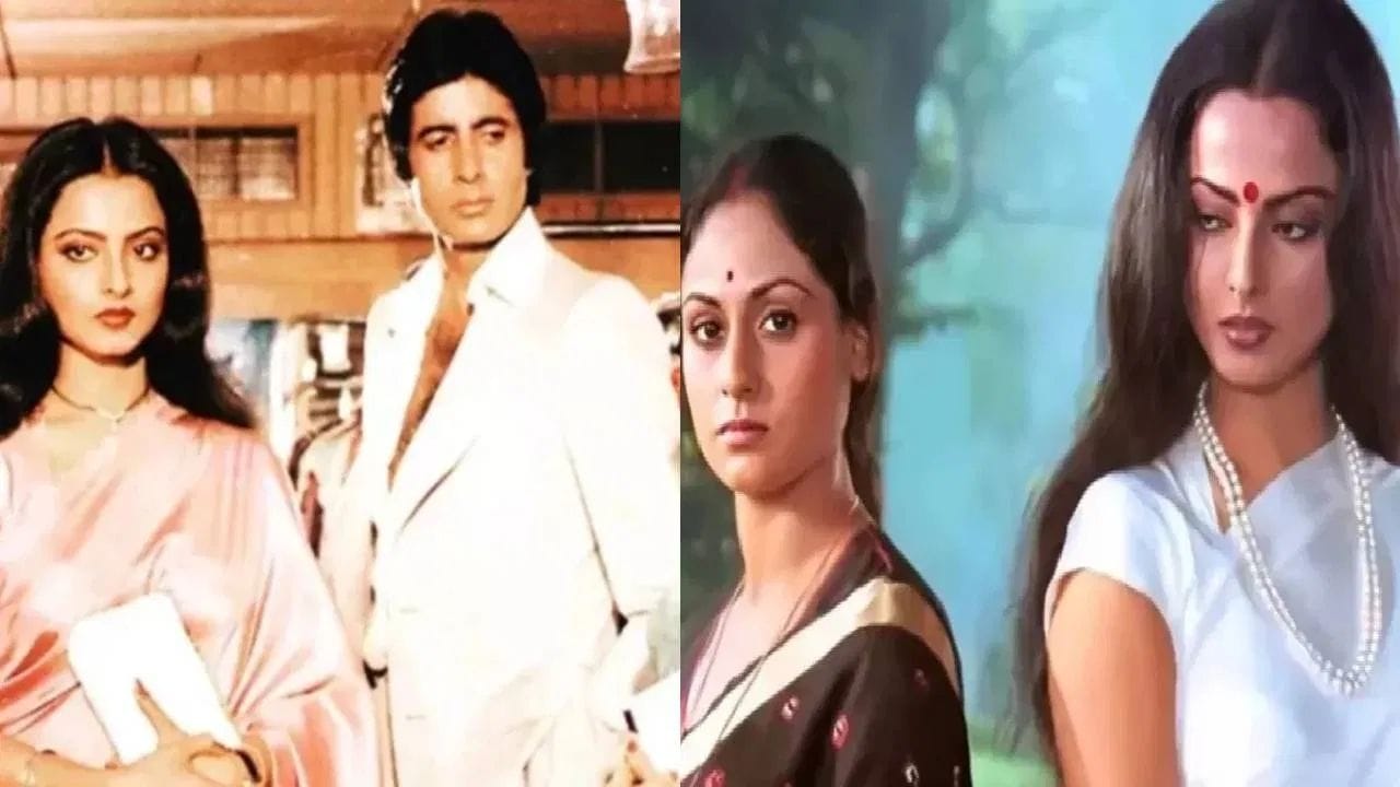 અમિતાભ બચ્ચન અને રેખાની ઓનસ્ક્રીન કેમિસ્ટ્રી ફિલ્મ ‘સિલસિલા’માં ખાસ જોવા મળી હતી. આ ઉપરાંત બંનેએ ‘મુકદ્દર કા સિકંદર’, ‘mr નટવરલાલ’, ‘સુહાગ’, ‘દો અંજાને’ અને ‘રામ બલરામ’ જેવી અનેક સફળ ફિલ્મોમાં સાથે કામ કર્યું હતું, જે આજે પણ દર્શકોને યાદ છે.