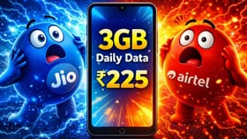 Jio-Airtelને ફટકો ! આ કંપની ₹225માં આપી રહી 3GB દૈનિક ડેટા