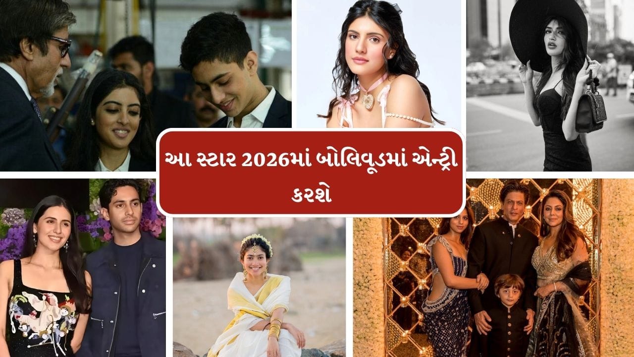 વર્ષ 2025માં કેટલાક કલાકારોએ બોલિવુડમાં પોતાના કરિયરની શરુઆત કરી છે. કેટલાક સ્ટારની એન્ટ્રી ફ્લોપ રહી તો કેટલાક સ્ટારે બ્લોકબસ્ટર ડેબ્યુથી ધમાલ મચાવી હતી. વર્ષ 2026માં બોલિવુડ અનેક સ્ટાર ડેબ્યુ કરવા જઈ રહ્યા છે. જેમાં અમિતાભ  બચ્ચના દીકરીનો દીકરો અગસ્તય નંદા સહિત અનેક સ્ટાર કિડ્સના બાળકો ડેબ્યુ કરશે.