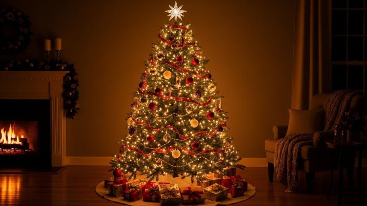 ખ્રિસ્તીઓ માને છે કે સ્વર્ગમાં દૂતો ભગવાન ઈસુના જન્મની ઉજવણી કરવા માટે ફર્ન વૃક્ષોને લાઇટ અને તારાઓથી શણગારે છે. તેથી દર વર્ષે તેમની યાદમાં લોકો નાતાલના દિવસે તેમના ઘરોમાં નાતાલનાં વૃક્ષોને શણગારે છે.