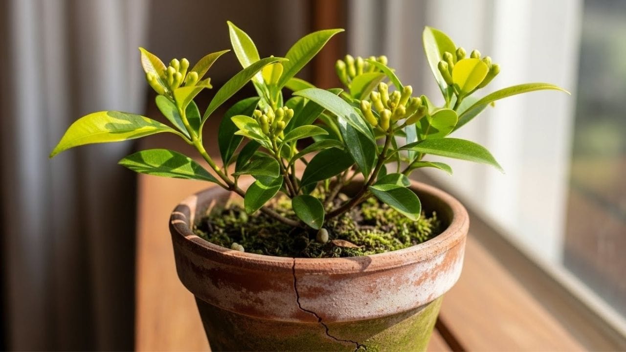 છોડને સીધો સૂર્યપ્રકાશ ન મળે તેવી જગ્યાએ રાખો. જો લવિંગના છોડને તીવ્ર સૂર્યપ્રકાશ મળે તેવી જગ્યાએ રાખશો તો પાંદડા બળી શકે છે.