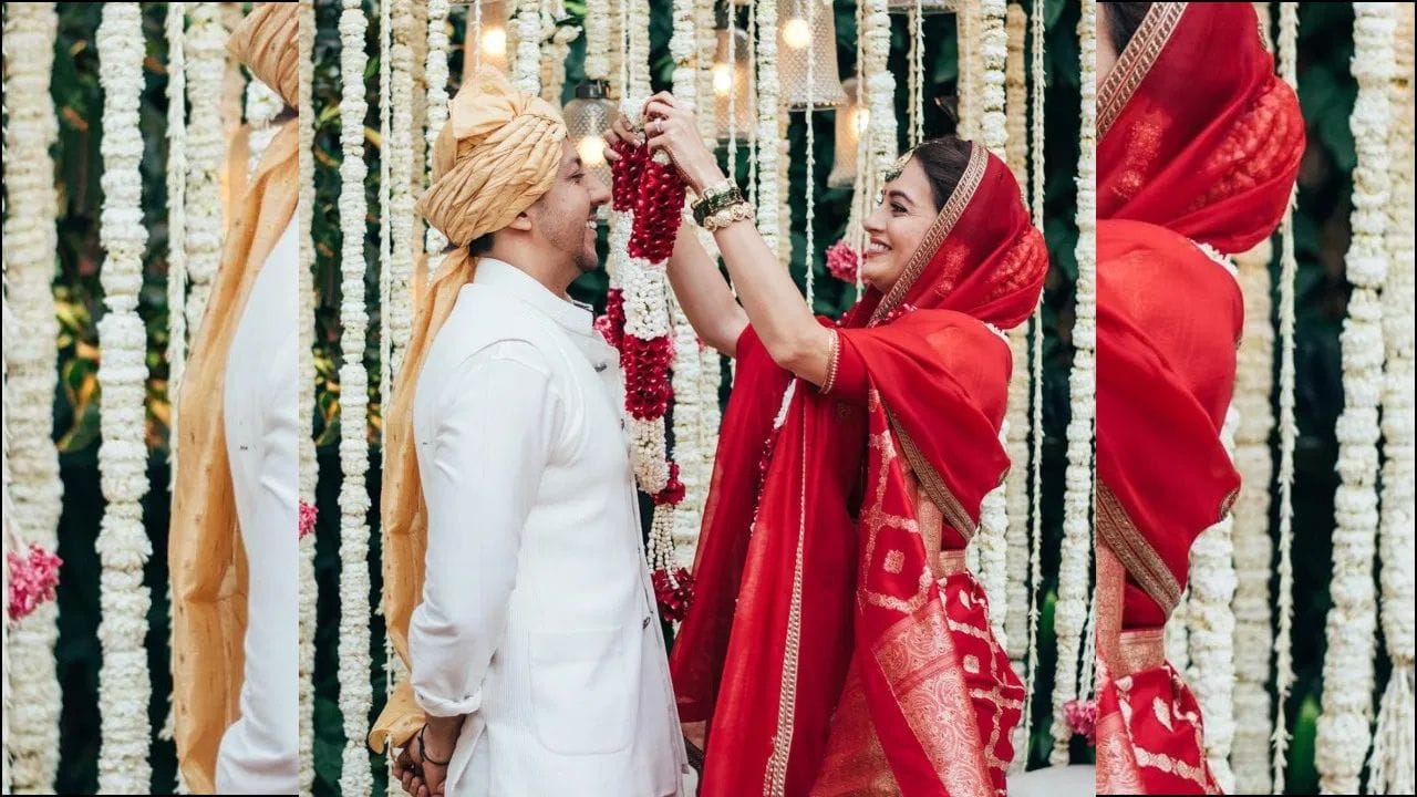 દિયાના લગ્ન 2014માં ઉદ્યોગપતિ સાહિલ સંઘા સાથે થયા હતા, પરંતુ બંન્નેએ 2019માં અલગ થવાની જાહેરાત કરી હતી. 2021માં દિયાને વૈભવ રેખીના રૂપમાં એક નવો જીવનસાથી મળ્યો અને તેણે એક પુત્ર અવયાનને જન્મ આપ્યો. તે તેના બીજા પતિ વૈભવની પહેલા લગ્નથી થયેલી પુત્રીની પણ સંભાળ રાખે છે.