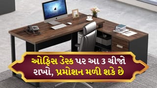 Feng Shui Tips: આ 3 વસ્તુઓ તમારા ઓફિસ ડેસ્ક પર રાખો, નસીબ ચમકશે અને પ્રમોશન મળશે