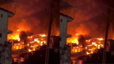 Breaking News : સંઘપ્રદેશ દાદરામાં લાગી ભીષણ આગ, 4 ફેકટરી બળીને ખાખ, મેજર કોલ જાહેર, જુઓ Video Breaking News : સંઘપ્રદેશ દાદરામાં લાગી ભીષણ આગ, 4 ફેકટરી બળીને ખાખ, મેજર કોલ જાહેર, જુઓ Video