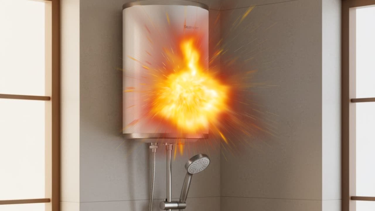 જો ગીઝરની બોડી કાટવાળી હોય અથવા બહાર પરપોટા દેખાય, તો આ ગીઝર ફાટવાનો મુખ્ય સંકેત છે. જો આવું થાય, તો તાત્કાલિક ગીઝર બંધ કરો અને મિકેનિકને બોલાવો.