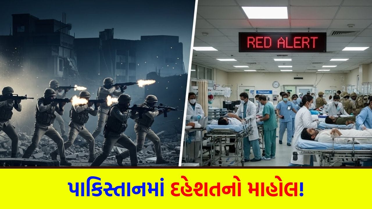 Breaking News: પાકિસ્તાનમાં સૌથી મોટું 'રેડ એલર્ટ'! 6 આતંકવાદીઓ માર્યા ગયા, હોસ્પિટલમાં પણ ઇમરજન્સી જાહેર