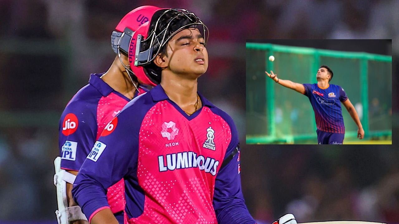 અર્જુન તેંડુલકરે 4 ઓવરમાં 32 રન આપી 2 વિકેટ લીધી હતી. અર્જુન તેંડુલકર 5 રન જ બનાવી શક્યો હતો.