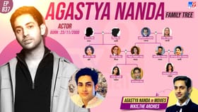 આવો છે અગસ્ત્ય નંદાનો પરિવાર