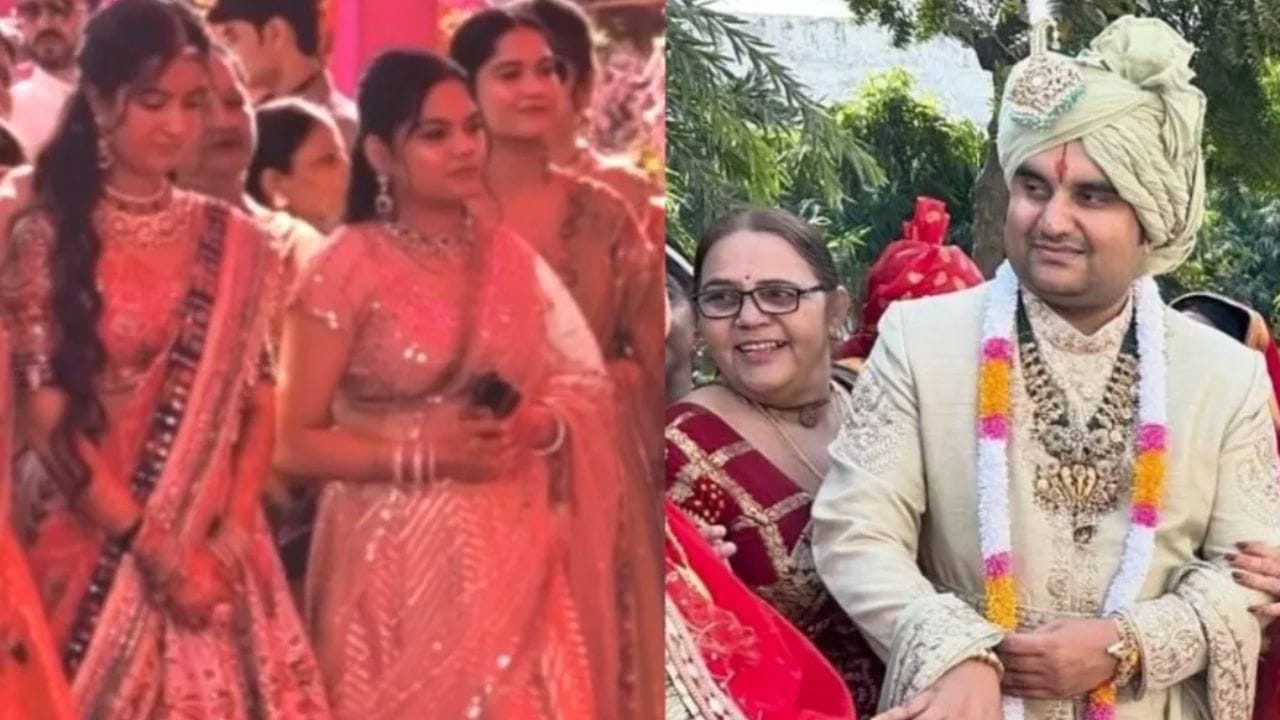 કન્યા શિપ્રા શર્મા બપોરે 12 વાગ્યે મંડપમાં આવી. તેણીએ ગોલ્ડન કલરની સાડી પહેરી હતી. ચાંદીની લાકડી પકડીને ઈન્દ્રેશ ઉપાધ્યાયે બધી વિધિઓ કરી. અગાઉ, જયપુર એરપોર્ટ પર એકસાથે પહોંચેલા કુમાર વિશ્વાસ અને ધીરેન્દ્ર શાસ્ત્રીએ વરરાજાને અભિનંદન આપ્યા. મીડિયા કર્મચારીઓ દ્વારા પૂછવામાં આવતા, કુમાર વિશ્વાસે ધીરેન્દ્ર શાસ્ત્રી તરફ ઈશારો કરીને કહ્યું કે તે આગળ છે.