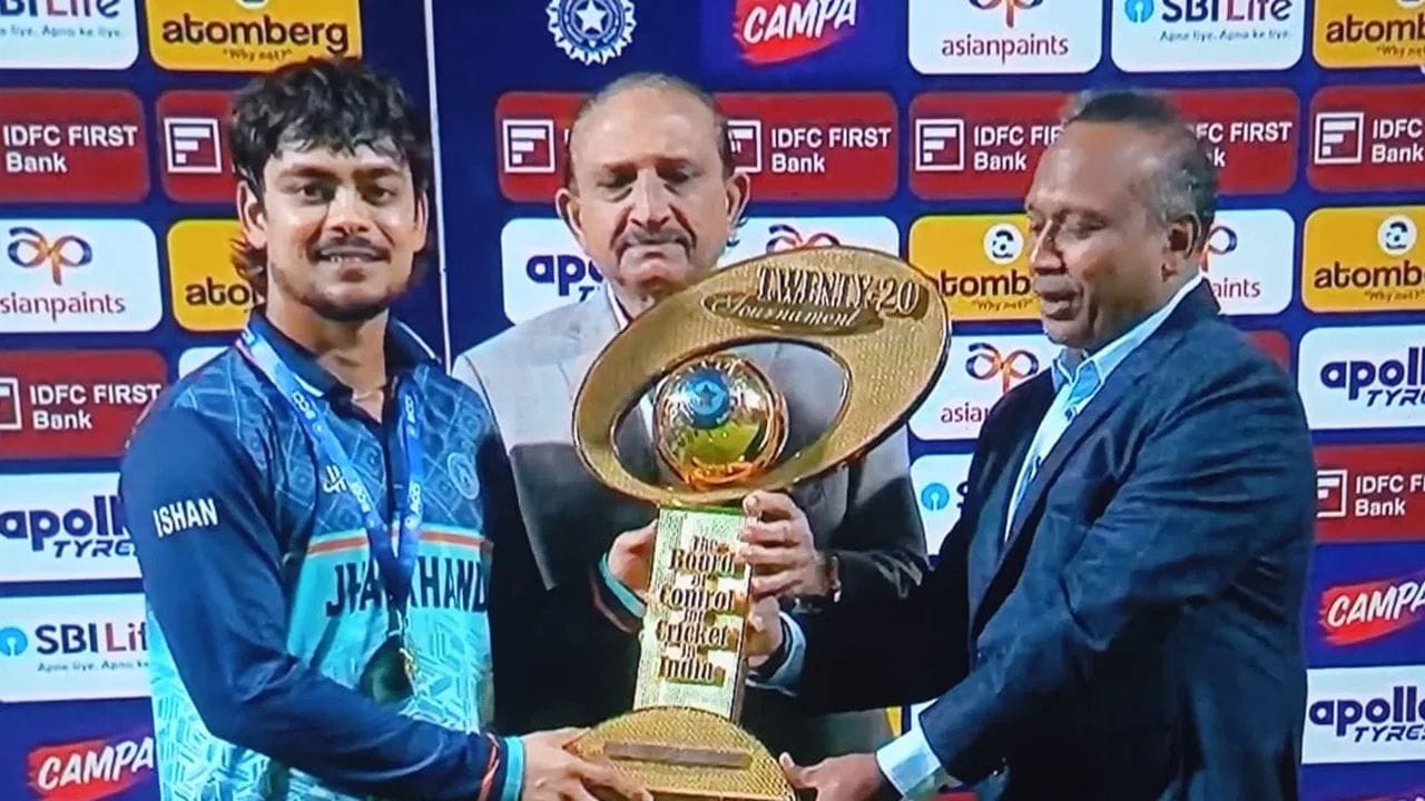Jharkhand become Syed Mushtaq Ali Trophy champions for the first time, history created under Ishan Kishan's captaincy Jharkhand become Syed Mushtaq Ali Trophy champions for the first time, history created under Ishan Kishan's captaincy