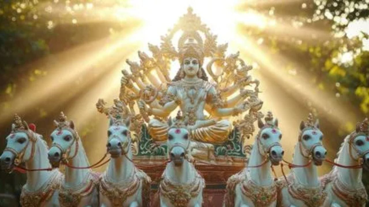 જ્યારે સૂર્ય ગુરુની રાશિ, ધન રાશિમાં પ્રવેશ કરે છે, ત્યારે તેની ઉર્જા ધીમી પડી જાય છે. આને ગુરુ-સૂર્ય યુતિનો "નબળો" સમયગાળો માનવામાં આવે છે.