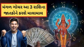 7 ડિસેમ્બરથી ચમકી ઉઠશે 3 રાશિના જાતકોની કિસ્મત, મંગળ ગોચર માલામાલ કરશે