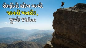 ખીણ પર સેલ્ફી લેતાં જ લપસ્યો પ્રવાસી, 130 ફૂટ ઊંડે પડ્યા છતાં બચ્યો