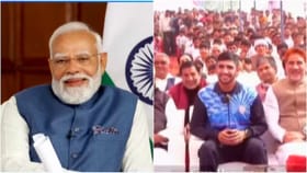 બોક્સર નીરજે PM મોદીને પૂછ્યુ 'ઔર કેસે હો' અને મોદીએ જે જવાબ આપ્યો....