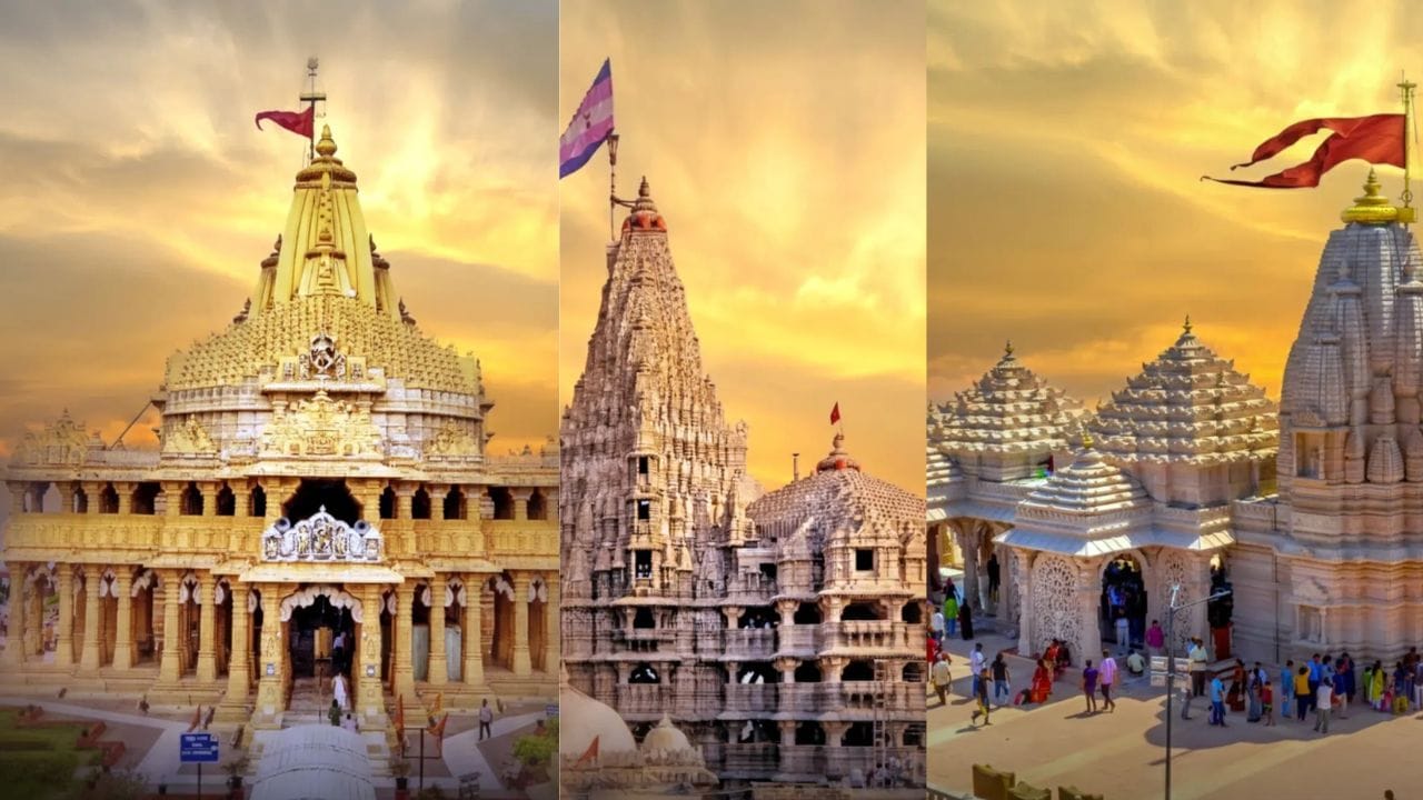  જો તમે ન્યુયર પર આધ્યાત્મિકનો અનુભવ કરવા માંગો છો.તેમજ નવા વર્ષનું વેલકમ મંદિરોમાં જઈ કરવા માંગો છો. તો ગુજરાતમાં તમે સોમનાથ, દ્વારકા, અક્ષરધામ મંદિર, અંબાજી મંદિર,પાવાગઢ, ચોટીલા સહિતના મંદિરોમાં જઈ તમે દર્શન કરવાનો પ્લાન બનાવી શકો છો.