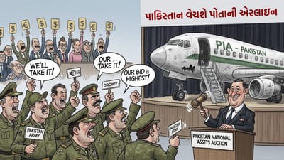 પાકિસ્તાનમાં ગરીબી છાપરે ચડીને પોકારતી દેખાઈ... હવે એરલાઇન વેચવાની તૈયારી, હરાજીમાં પાકિસ્તાની સેના પણ દાવેદાર