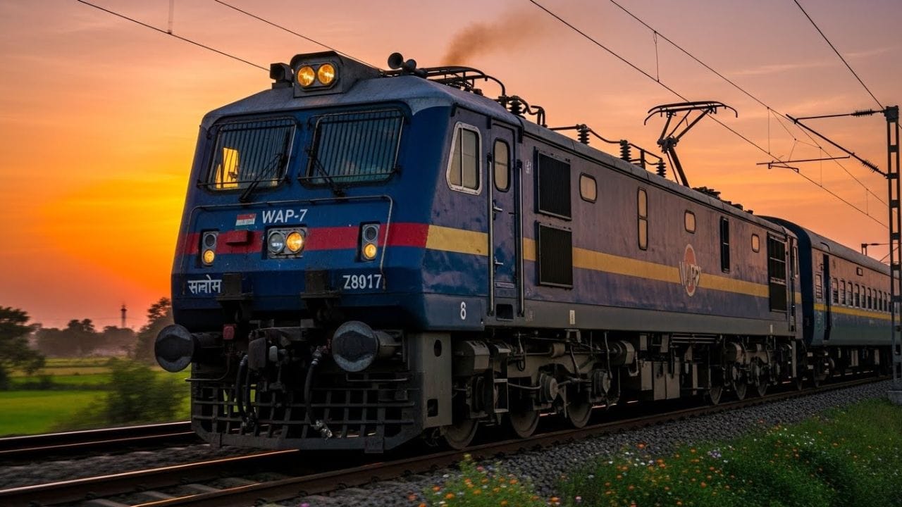 ટ્રેનના એન્જિનમાં ઇંધણની ખપત એકસરખી હોતી નથી અને તે વિવિધ પરિબળો પર આધાર રાખે છે. સામાન્ય રીતે ઇંધણનો ઉપયોગ લિટર પ્રતિ કિલોમીટર (LPKM) અથવા લિટર પ્રતિ 1000 ગ્રોસ ટન કિલોમીટર (GTKM)ના માપદંડથી ગણવામાં આવે છે. અહેવાલો મુજબ, પેસેન્જર ટ્રેનો સરેરાશ પ્રતિ કિલોમીટર લગભગ 4થી 6 લિટર ઇંધણ વાપરે છે. જ્યારે માલગાડીઓમાં ઇંધણની ખપત લોડના વજન, ટ્રેનની ગતિ અને રસ્તામાં થતાં સ્ટોપેજ પર વધુ નિર્ભર રહે છે. ભારે લોડ ધરાવતી માલગાડીઓ ખાલી ટ્રેન અથવા પેસેન્જર ટ્રેનની તુલનામાં પ્રતિ કિલોમીટર ઘણી વધારે ઇંધણ વાપરે છે. ( Credits: AI Generated )