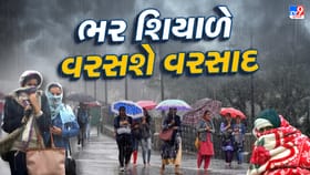 ભર શિયાળે ગુજરાતના અનેક વિસ્તારમાં વરસાદ વરસવાની આગાહી