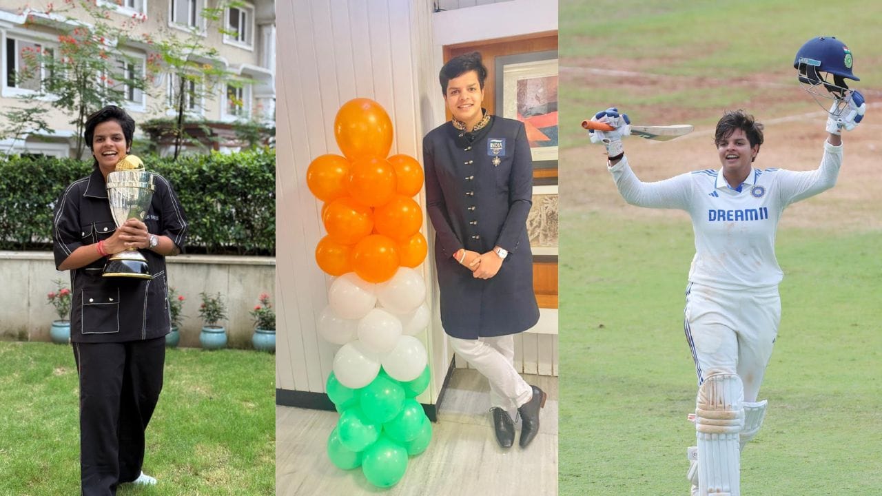 શેફાલી ભારતની સૌથી યુવા આંતરરાષ્ટ્રીય ક્રિકેટર હોવાનો રેકોર્ડ ધરાવે છે.