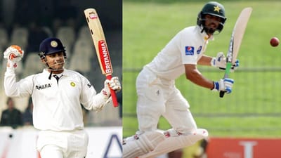 19 વર્ષ બાદ આ પાકિસ્તાની ક્રિકેટરે તોડ્યો વિરેન્દ્ર સેહવાગનો રેકોર્ડ, માત્ર 177 બોલમાં ફટકારી ડબલ સેન્ચ્યુરી