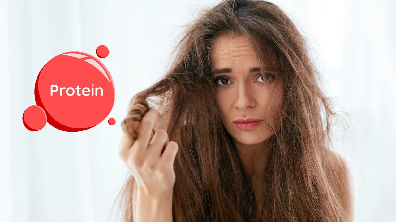 વાળ માટે પ્રોટીન પણ ખૂબ જ મહત્વપૂર્ણ છે. વાળનો મોટો ભાગ પ્રોટીનથી બનેલો હોય છે. તેની ઉણપ વાળને નબળા બનાવી શકે છે. તેની ભરપાઈ કરવા માટે, તમારા આહારમાં પ્રોટીનયુક્ત ખોરાકનો સમાવેશ કરો.