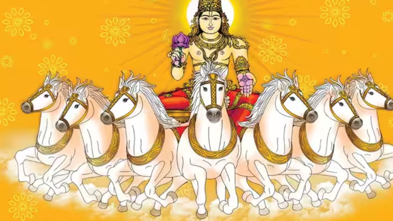 સાત ઘોડાનું ચિત્ર - નવા વર્ષ માટે સાત ઘોડાઓ દ્વારા દોરવામાં આવેલા રથ પર બેઠેલા સૂર્ય ભગવાનનું ચિત્ર લાવો. આવું ચિત્ર જ્ઞાન અને ઉર્જાનું પ્રતીક છે. ઘરમાં આવું ચિત્ર મૂકવાથી માન અને સન્માન વધે છે.
