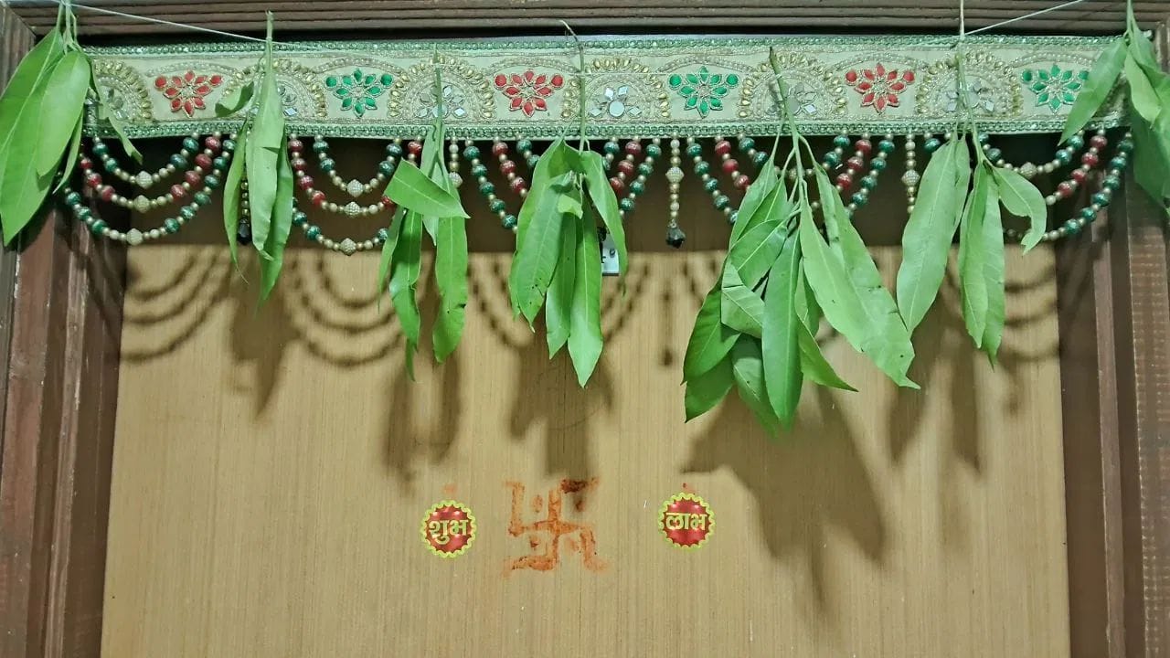 મુખ્ય પ્રવેશદ્વાર પર જૂનું તોરણ: જો તમે તમારા ઘરના મુખ્ય પ્રવેશદ્વાર પર તોરણ મૂકો છો, તો તે સુકાઈ જાય પછી તેને દૂર કરવું મહત્વપૂર્ણ છે. નવા વર્ષ માટે હંમેશા નવું તોરણ સ્થાપિત કરવું જોઈએ, જે ઘરમાં લક્ષ્મી લાવે છે અને પવિત્ર ઉર્જા જાળવી રાખે છે.