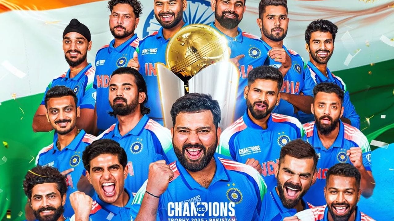 ભારતીય ટીમે શાનદાર પ્રદર્શન કર્યુંહવે સવાલ એ થાય છે કે, 7 કારનામા ક્યા છે. જે વર્ષે 2025માં યાદગાર રહ્યા છે. તો આની શરુઆત 2025માં જીતેલી આઈસીસી ટ્રોફીથી થાય છે. માર્ચ 2025માં ભારતીય ટીમ રોહિત શર્માની કેપ્ટનશીપમાં ચેમ્પિયન ટ્રોફીની ચેમ્પિન બની હતી. 2013 બાદ આ પહેલી વખત છે જ્યારે ભારતીય પુરુષ ક્રિકેટ ટીમે ચેમ્પિયન ટ્રોફી પર કબ્જો કર્યો હોય.