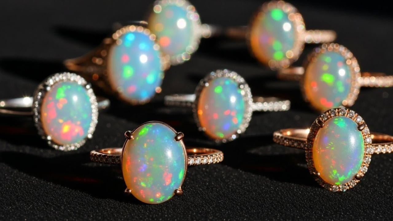 જ્યોતિષીય માન્યતાઓ મુજબ ઓપલ રત્નને માણેક, મોતી  એકસાથે ધારણ કરવાનું ટાળવું જોઈએ. તેને ચાંદીની વીંટીમાં જડાવીને પહેરવું ખાસ શુભ માનવામાં આવે છે. ઓપલ ધારણ કરવા માટે શુક્રવારનો દિવસ અત્યંત અનુકૂળ ગણાય છે. માન્યતા અનુસાર આ રત્નને નીલમ અને ગોમેદ સાથે પણ પહેરી શકાય છે. શુક્રવારે ઓપલને તર્જની આંગળીમાં ધારણ કરવાની સલાહ આપવામાં આવે છે. ઉપરાંત, રત્ન પહેરતા પહેલાં તેને કાચા ગાયના દૂધ અને ગંગાજળથી શુદ્ધ કરવું શુભ માનવામાં આવે છે. ( નોંધ :ટીવી9 કોઈ પણ પ્રકારે અંધશ્રદ્ધાને પ્રોત્સાહન આપતુ નથી. આ અહેવાલ માત્ર ધાર્મિક માન્યતા અને લોકોમાં પ્રચલિત માન્યતા, રીત રિવાજને આધારે રજૂ કરવામાં આવેલ છે. ) ( Credits: AI Generated )