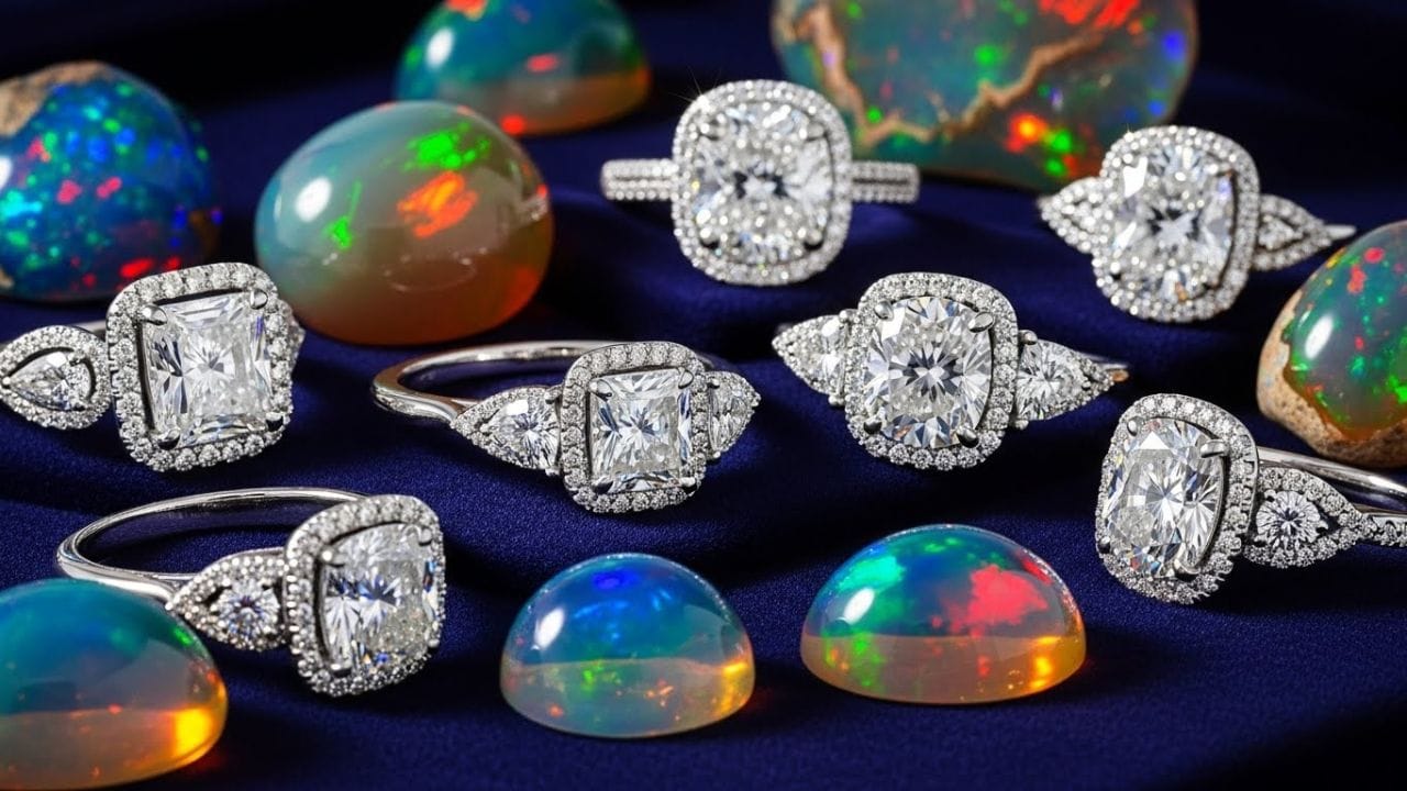 જ્યોતિષશાસ્ત્રની માન્યતા મુજબ ઓપલ રત્ન ધારણ કરવાથી જન્મકુંડળીમાં શુક્ર ગ્રહની શક્તિ વધે છે. તેના પ્રભાવથી આર્થિક સ્થિરતા મળે છે અને આવક સંબંધિત સમસ્યાઓમાં રાહત અનુભવાય છે. ખાસ કરીને વૃષભ અને તુલા રાશિના જાતકો માટે ઓપલ ખૂબ અનુકૂળ ગણાય છે. આ રત્ન જીવનમાં આવતા ઉતાર-ચઢાવને સંતુલિત કરવામાં મદદરૂપ થાય છે તથા મનને શાંતિ આપે છે. ઓપલની સકારાત્મક ઊર્જાથી જૂના મતભેદો અને ગૂંચવણો ધીમે ધીમે દૂર થવા લાગે છે, જેના પરિણામે સંબંધોમાં વિશ્વાસ અને પરસ્પર સમજ વધે છે. આ કારણે પ્રેમસબંધોમાં સુધારો લાવવા માટે ઓપલને એક લાભદાયી રત્ન માનવામાં આવે છે. ( Credits: AI Generated )