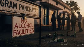 ગામમાં પિધેલો ઝડપાશે તેની સામે પોલીસ કાર્યવાહી અને પંચાયતની સુવિધા બંધ