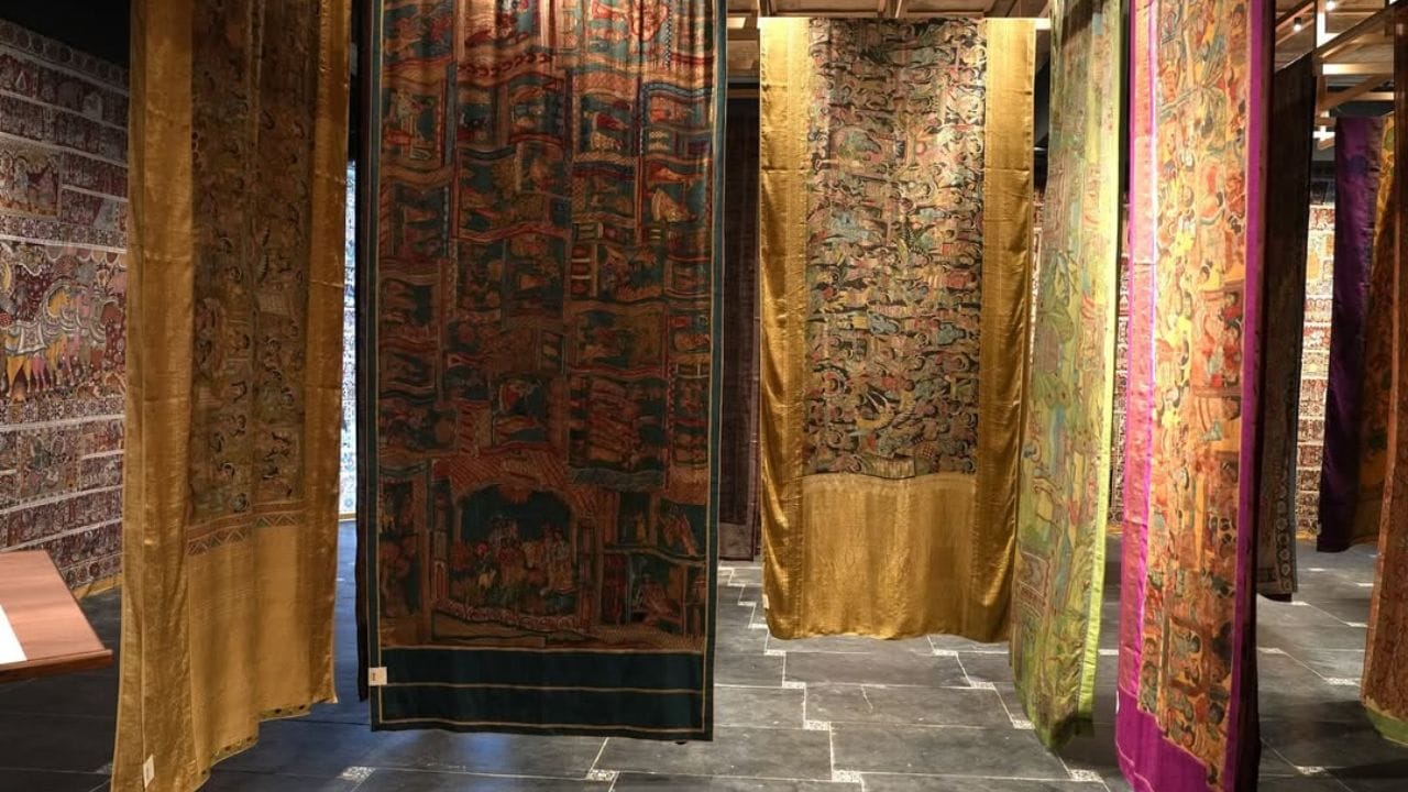 Traditional Indian sarees