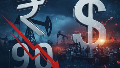 USD સામે રૂપિયો 90.21 ના સ્તર પર ગગડ્યો; FII ના એક્ઝિટ અને તેલના ભાવમાં વધારાથી બજારને ફટકો