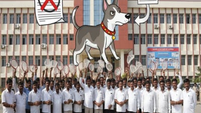 તલાટી મંત્રીઓનો સરકાર સામે મોરચો : રખડતા શ્વાન પકડવાની કામગીરીનો અમલ નહીં કરવાની ચીમકી તલાટી મંત્રીઓનો સરકાર સામે મોરચો : રખડતા શ્વાન પકડવાની કામગીરીનો અમલ નહીં કરવાની ચીમકી