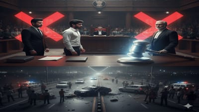 ઈસ્કોન બ્રિજ અકસ્માત કેસ : તથ્ય પટેલની 'સાપરાધ મનુષ્યવધ' કલમ દૂર કરવાની અરજી કોર્ટે ફગાવી ઈસ્કોન બ્રિજ અકસ્માત કેસ : તથ્ય પટેલની 'સાપરાધ મનુષ્યવધ' કલમ દૂર કરવાની અરજી કોર્ટે ફગાવી