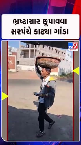 વડોદરા: ભ્રષ્ટાચાર છૂપાવવા સરપંચે કાઢ્યા ગાંડા!