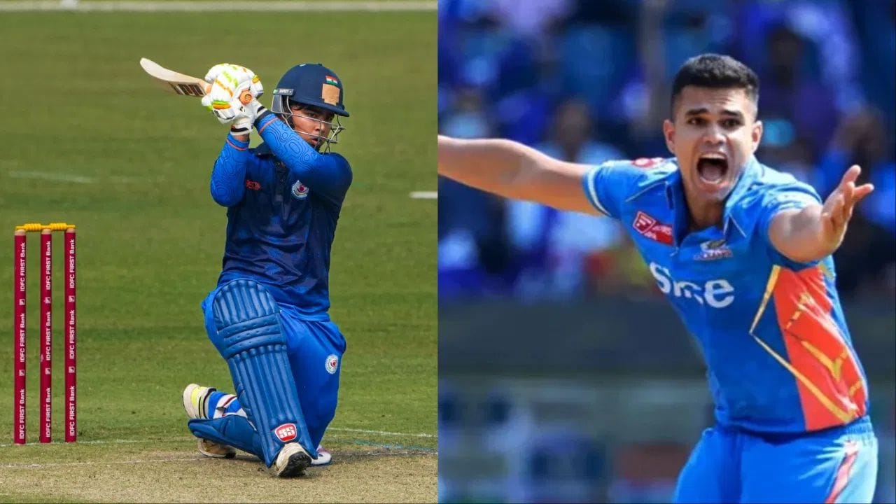 Defeat against Arjun Tendulkar's team despite Vaibhav Suryavanshi's strong batting
