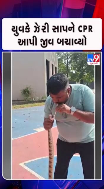 જીવદયાપ્રેમી યુવકને ચોંકાવી દીધા