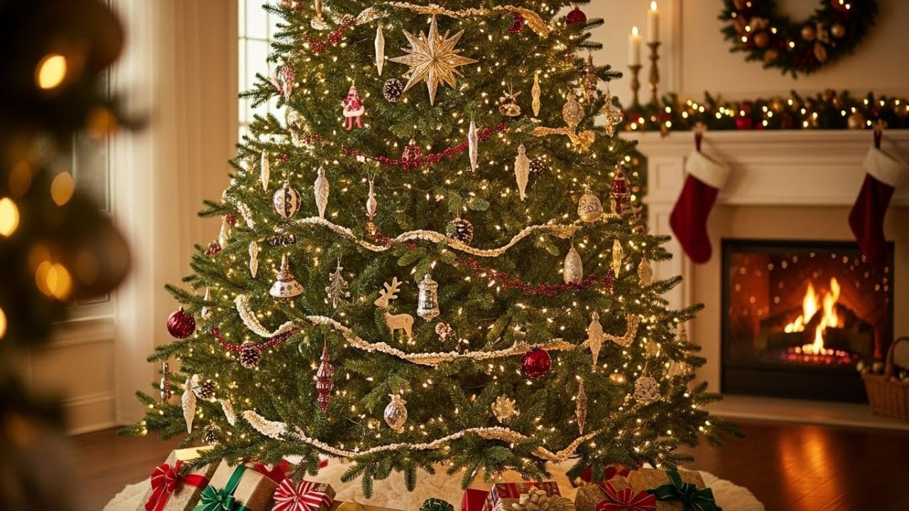 નાતાલનાં વૃક્ષનો ઇતિહાસ 16મી સદીનો હોવાનું માનવામાં આવે છે અને એવું માનવામાં આવે છે કે તે જર્મનીમાં ઉદ્ભવ્યું છે. આ દેશમાં લોકોએ સજાવટ વધારવા માટે ઘરની અંદર વૃક્ષોને સજાવવાની પરંપરા શરૂ કરી હતી. 19મી સદીમાં નાતાલનાં વૃક્ષની પરંપરા વિશ્વભરમાં ફેલાઈ હતી.