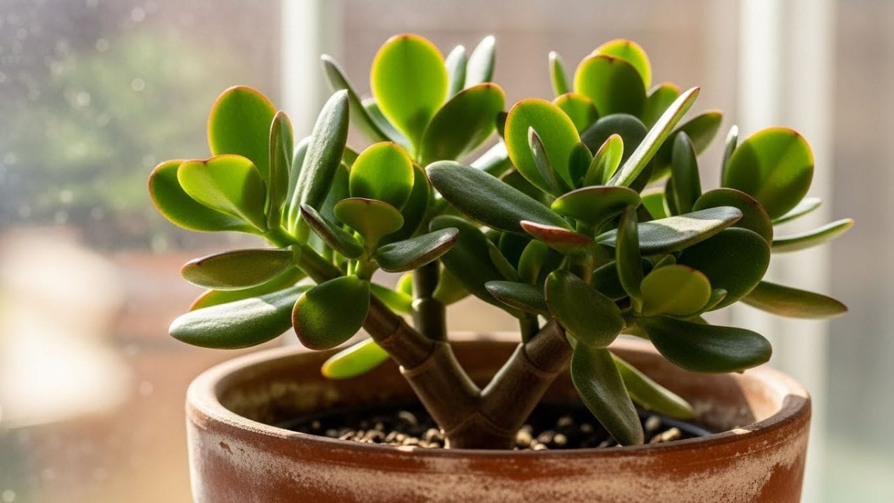 ઘરમાં છોડ ઉગાડવાથી માત્ર હરિયાળી જ નથી વધતી, પરંતુ આસપાસ સકારાત્મક ઊર્જાનો પણ અનુભવ થાય છે. આવા સમયે જેડ પ્લાન્ટ વાવવો એક ઉત્તમ પસંદગી બની શકે છે. તેને મની પ્લાન્ટ અથવા ફ્રેન્ડશીપ ટ્રી તરીકે પણ ઓળખવામાં આવે છે. તેના નાના અને ગોળ પાંદડાઓ તેને આકર્ષક બનાવે છે, અને માન્યતા મુજબ આ છોડ સમૃદ્ધિ ખેંચે છે. તેથી નવા વર્ષની શરૂઆતમાં જેડ પ્લાન્ટ વાવવાથી ઘરમાં નાણાકીય સુખાકારી વધે છે અને આવનારા સમયમાં સમસ્યાઓથી મુક્ત રહેશો. ( Credits: AI Generated )