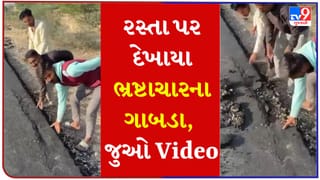 Viral Video: ‘વિકાસ ગાંડો થઈ ગયો’, એક દિવસ પહેલા બનેલો રસ્તો ચિક્કીની જેમ ઉખડ્યો, યુઝર્સનો ગુસ્સો સાતમા આસમાને