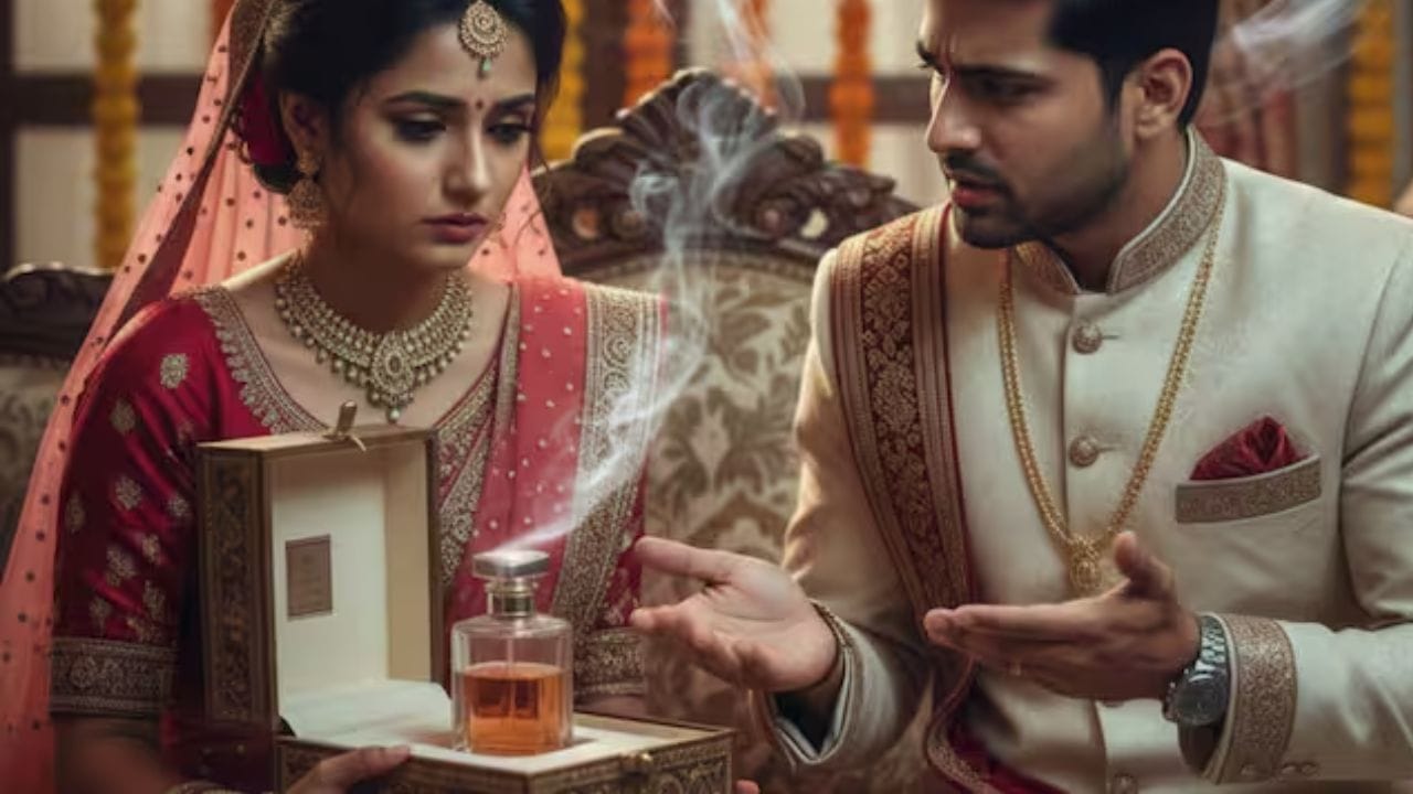 જ્યોતિષ માન્યતાઓ અનુસાર જો વરરાજા અથવા કન્યાને પરફ્યુમ આપે છે, તો તે સંબંધોમાં તણાવ પેદા કરી શકે છે. જો કન્યાને પરફ્યુમની સુગંધ પસંદ ન હોય, તો તે ખોટી ભેટ સાબિત થઈ શકે છે, જેના કારણે કન્યા દુઃખી થઈ શકે છે.
