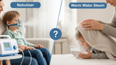 નેબ્યુલાઇઝર અને સ્ટીમર વચ્ચે શું તફાવત છે? બાળકો માટે કયું વધુ સુરક્ષિત?
