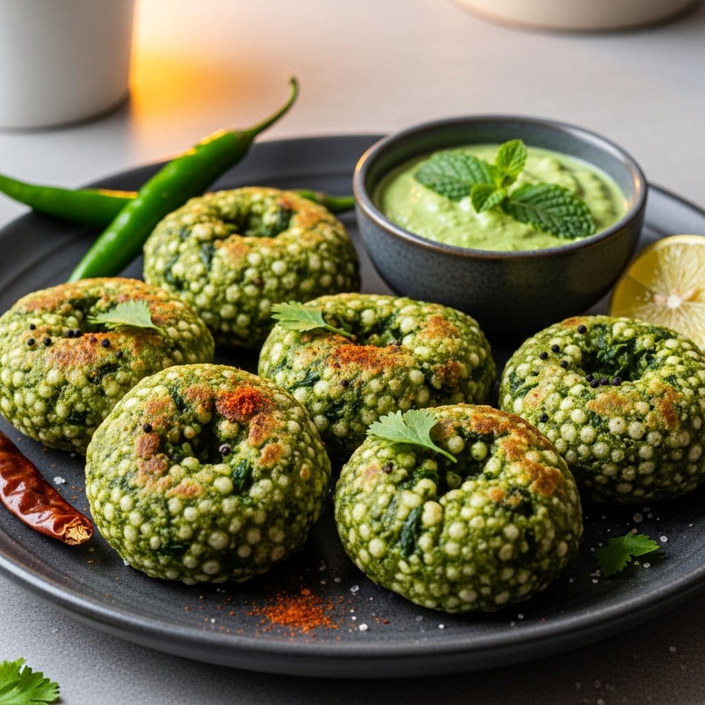 બાળકો માટે પરફેક્ટ નાસ્તો: પાલક–સાબુદાણાના વડા જે સ્વાદમાં છે લાજવાબ