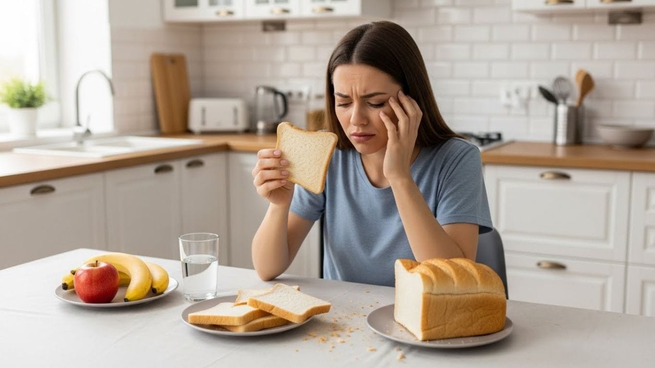 બ્રેડ બનાવતી રિફાઈનિંગ પ્રક્રિયામાં ઘઉંના તમામ કુદરતી ગુણો નષ્ટ થઇ જાય છે. બ્રેડમાં વિટામિન અને મિનરલ્સની ભારે ઉણપ હોય છે. તેને ખાવું એ માત્ર 'ખાલી કેલરી' લેવા જેવું છે, જે શરીરને ઊર્જા આપવાને બદલે થાક અને કમજોરી આપે છે.