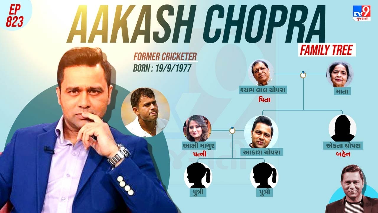 આકાશ ચોપરાનો આવો છે પરિવાર