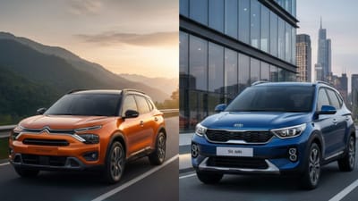 Citroen Basalt અને Kia Sonet વચ્ચે ટક્કર, ફીચર્સ અને કિંમતમા કોણ જીતશે ?