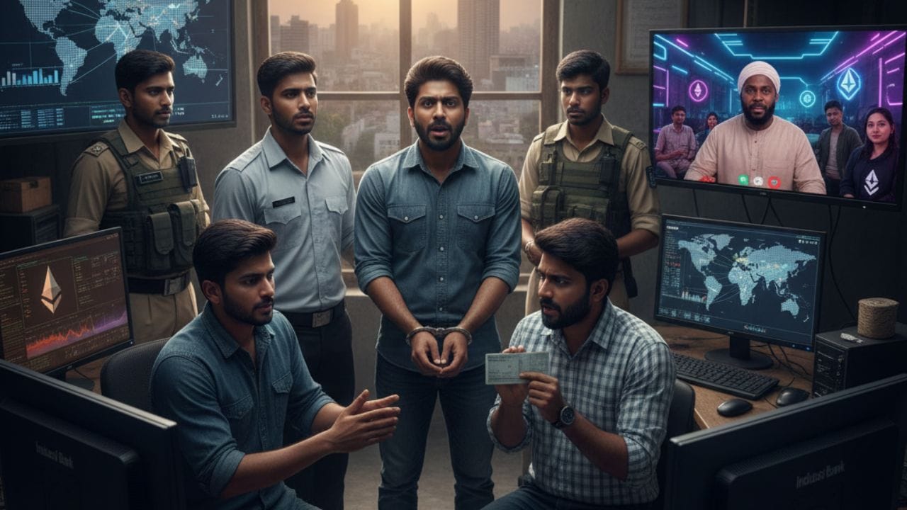 Gujarat Cyber Fraud: સૌથી મોટા સાયબર ફ્રોડના 10 આરોપી ગુજરાતમાંથી ઝડપાયા Gujarat Cyber Fraud: સૌથી મોટા સાયબર ફ્રોડના 10 આરોપી ગુજરાતમાંથી ઝડપાયા